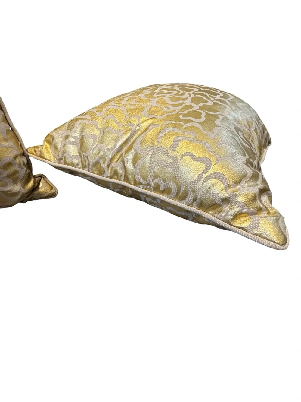 Set of 2 Gold Abstract 18
